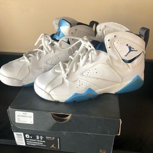 Jordan VII size 6 kids (French blue)